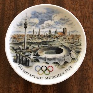 1972 Munich Olympic commemorative dish